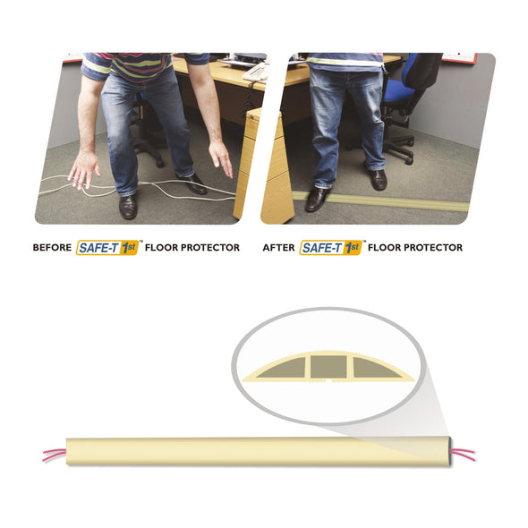 Floor Protector XL1 - 1  Lane  Ivory