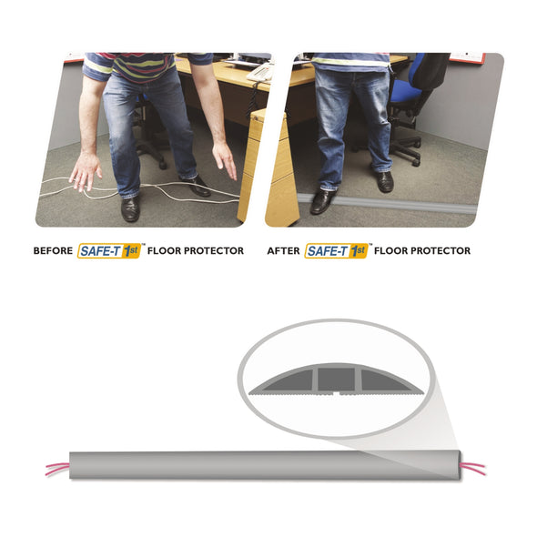 Floor Protector XL1 - 1 Lane Grey