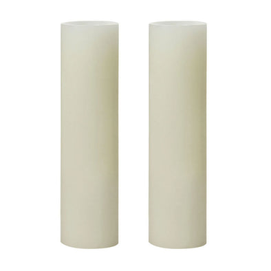 Wax Pillars 2" Diameter x 7" Height - 2 Pcs Pack